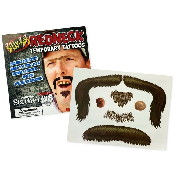 Billy Bob | Accessories | Billy Bob Stachetats Hillbilly Mustache ...